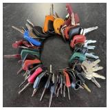 55 pc Heavy Equipment Key Set