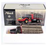 1/34 First Gear L Model Mack Logging Stake Truck