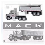 1/34 First Gear R-Model Mack with Dump Trailer