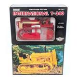 1/16 Ertl John Deere 430 Crawler & International T