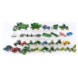 Mixed Smaller Scale Tractors, Implements, and Comb