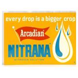 Vintage SST Arcadian Nitrana Embossed Advertising