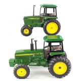1/16 Ertl John Deere 4955 and Utility Tractor w/ C