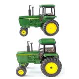 (2) 1/16 Ertl John Deere 4000 Series Tractors