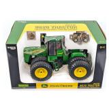 1/16 Ertl John Deere 9620 Tractor & Gold 1/64 John