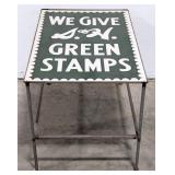 Vintage SST S & H Green Stamps Advertising Sign /