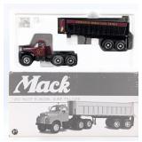 1/34 First Gear 1960 B-Model Mack with Dump Traile