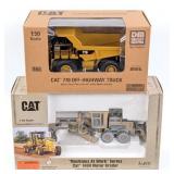 1/50 CAT 770 Dump Truck & CAT 140H Motor Grader