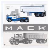 1/34 First Gear R-Model Mack with Dump Trailer
