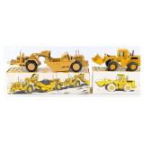 1/50 NZG CAT 966D Wheel Loader & CAT 627 Push-Pull