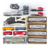 HO Scale Santa Fe Engines and Athearn Santa Fe Pas