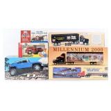 FJ Cruiser, Semi Trucks, Model A Tow Truck, and Pu