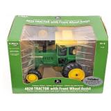 1/16 Ertl John Deere 4020 Tractor with Front Wheel