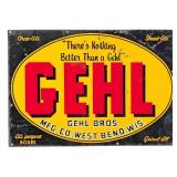 Vintage SST GEHL Forage Equipment Advertising Sign