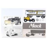 1/34 First Gear B-Mack Dump Truck and B-Mack Truck