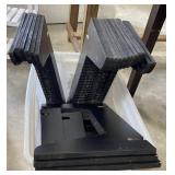 (L) Tub of Black Support Pieces