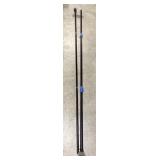 (L) Metal Curtain Rods. 78" long