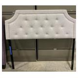 (L) Modern Style Fabric Headboard. 56" x 60" x 2"