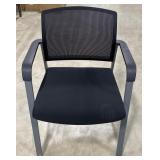 (L) Black Fabric and Mesh Seats. *Bidding Per