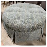 (L) Cheetah Print Rolling Ottoman 19" x 36"
