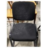 (L) Armless Sled Based Chair. *Bidding Per