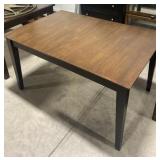 (L) Wood Expandable Kitchen Table. 54" x 30-1/2"