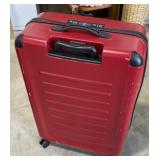 (H) Victorinox Plastic Locking Suit Case and
