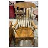 (AF) Wood Rocking Chair