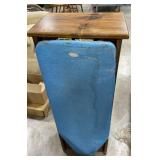 (AF) Vintage Wood Ironing Board and Shelving. 36"