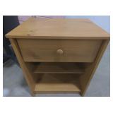 (AF) Wooden Side Table measuring 19 3/4" x 15