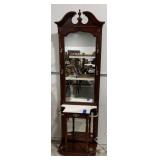(D) Mirror Tree Coat Rack. Approximately 82" tall