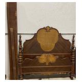 (Q) Wooden Bed frame. Headboard measures 58" x