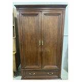 (Q) Ethan Allen Armoire approx 76" tall x 42"x