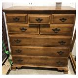 (AF) Empire wooden 8 drawer dresser measuring 42"