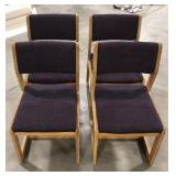 (II) Library style chairs bidding one times the