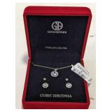 (W) Giani Bernini Sterling Silver Cubic Zirconia