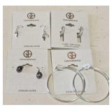 (W) Lot of (4) Pairs of new Giani Bernini