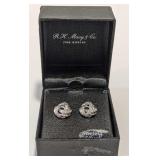 (W) R.H Macy & Co. Sterling Silver Diamond