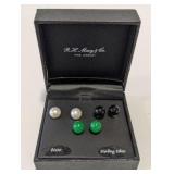 (W) R.H Macy & Co. Sterling Silver Post Stud