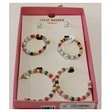 (W) Steve Madden Earring Set (3) Pairs