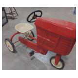 (FF) Vintage Red Pedal Tractor