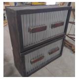 (FF) Antique Wooden Kitchen Cabinet measuring 30"