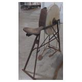 (FF) Antique Sitting Grindstone measuring 36" x