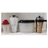 (EE) FLAT VARIOUS KITCHENWARE COFFEE MUGS BOWL W/