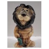 (H) Vintage Lefton Hubert Lion Coin Bank ( H13384)