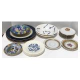(H) Lot of miscellaneous plates including