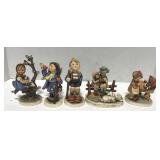 (H) Lot of 5 Goebel Hummel figures