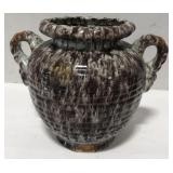 (H) Pottery jug with chip on base