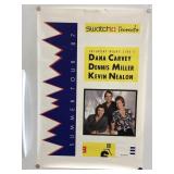 (H) Swatch presents summer tour 1987 signed