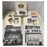 (Q) Lot of Baseball Cards, Vintage Photos, and